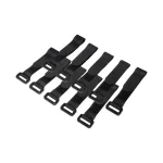 LogiLink Velcro Δεματικά Καλωδίων 150x20mm Μαύρο 10τμχ KAB0056 KAB0056