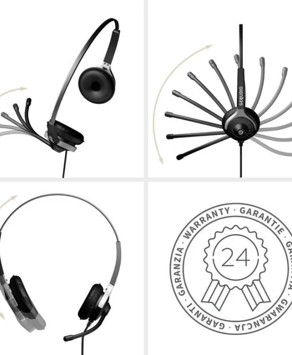 Gequdio VOIP Headset (WA9027) WA9027