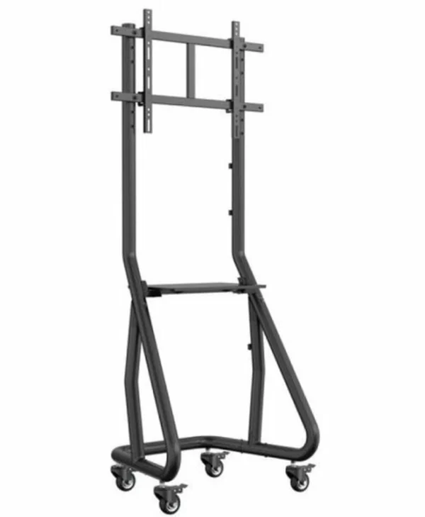 Equip 650608 Βάση Τηλεόρασης Δαπέδου έως 80" Ασημί 650608