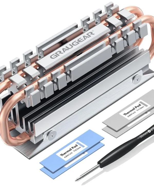 Graugear G-M2HS06 Ψύξη Μ.2 SSD Ασημί G-M2HS06