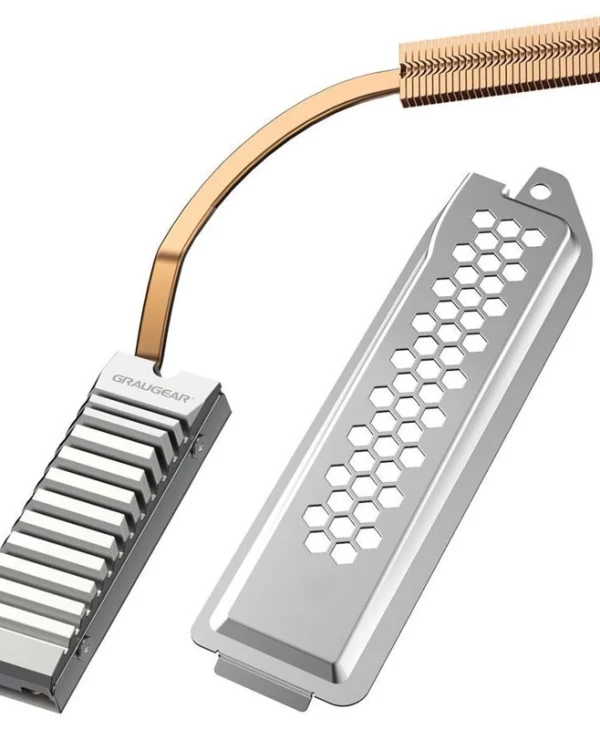 Graugear G-PS5HS01-Cov Ψύξη Μ.2 SSD for PS5 Ασημί G-PS5HS01-Cov