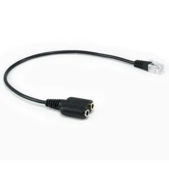 Equip Μετατροπέας RJ-9 male σε 3.5mm 2x female 1τμχ 147944 147944