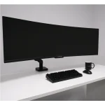 LC-Power Βάση Γραφείου Οθόνης έως 49" με Βραχίονα (LC-EQ-A49B) LC-EQ-A49B - Image 2