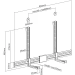 Equip 650895 Βάση Τηλεόρασης Τοίχου 650895 - Image 5