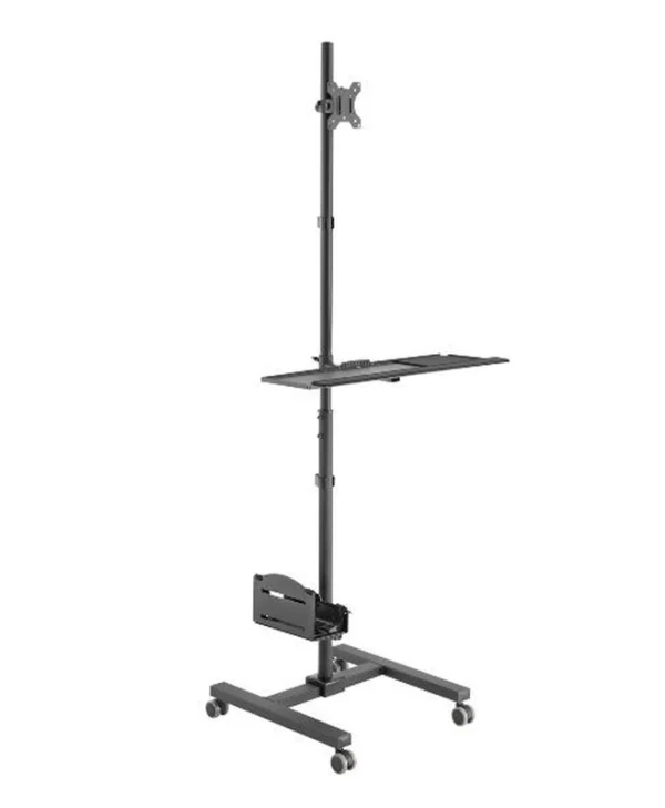 Equip Βάση Δαπέδου Οθόνης έως 33" με Ροδάκια (650171) 650171