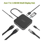 Acer USB-C Docking Station με HDMI/DisplayPort 4K PD Ethernet Γκρι (HP.DSCAB.013) HP.DSCAB.013 - Image 5