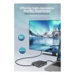 Acer USB-C Docking Station με HDMI/DisplayPort 4K PD Ethernet Γκρι (HP.DSCAB.013) HP.DSCAB.013 - Image 6
