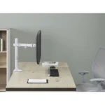 Equip Επιτραπέζια Βάση Οθόνης έως 32" με Βραχίονα Λευκή (650166) 650166 - Image 6