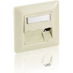Equip Μονή Πρίζα Δικτύου RJ45 με Πλαίσιο σε Λευκό Χρώμα 761304 761304 - Image 2