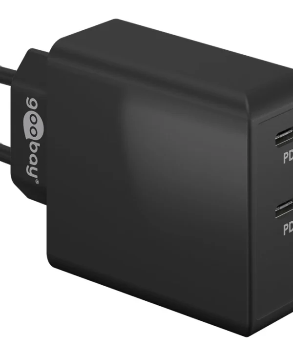 Goobay Φορτιστής Χωρίς Καλώδιο με Θύρα USB-C 36W Power Delivery Μαύρος (61757) 61757
