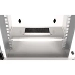 Equip Επιτοίχια Καμπίνα Rack 6U 30x30cm Γκρι EWM-06-3030-G EWM-06-3030-G - Image 4