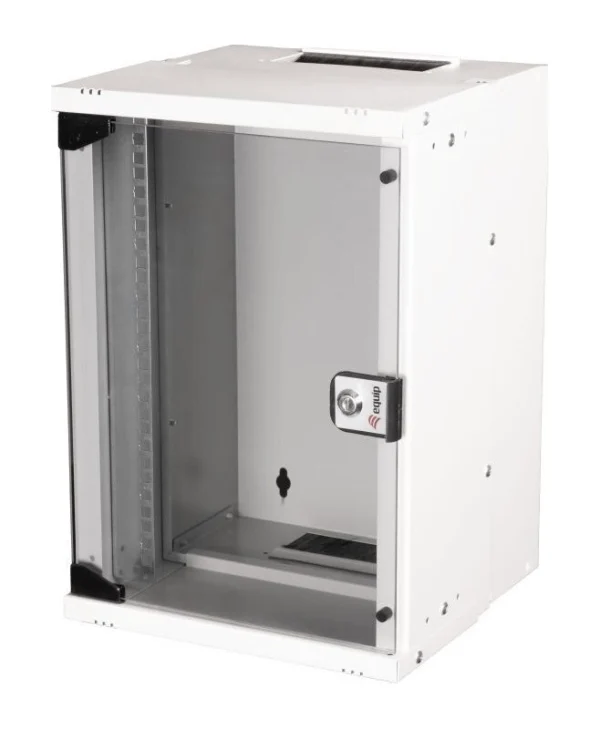 Equip Επιτοίχια Καμπίνα Rack 9U 30x30cm Γκρι EWM-09-3030-G EWM-09-3030-G