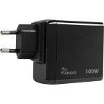 Inter-Tech Φορτιστής Χωρίς Καλώδιο με Θύρα USB-A 100W Power Delivery Μαύρος (88882230) 88882230