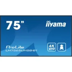 Iiyama LH7565UHSB-B1 Public Display IPS 4K UHD 75" LH7565UHSB-B1