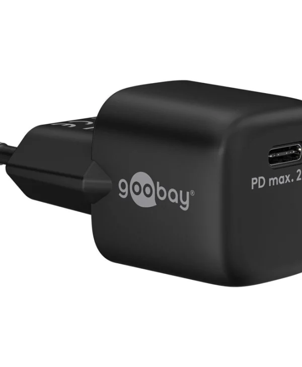 Goobay Φορτιστής Χωρίς Καλώδιο με Θύρα USB-C 20W Power Delivery Μαύρος (65403) 65403