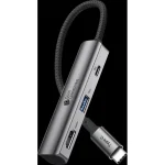 Good Connections USB-C Docking Station με HDMI 4K PD Γκρι (HUB-C002A) HUB-C002A - Image 3