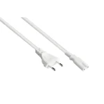 Alcasa Euro - IEC C13 Cable 1.8m Λευκό (P0370-W018) P0370-W018