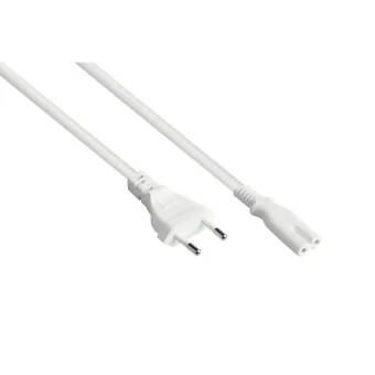 Alcasa Euro - IEC C13 Cable 1.8m Λευκό (P0370-W018) P0370-W018