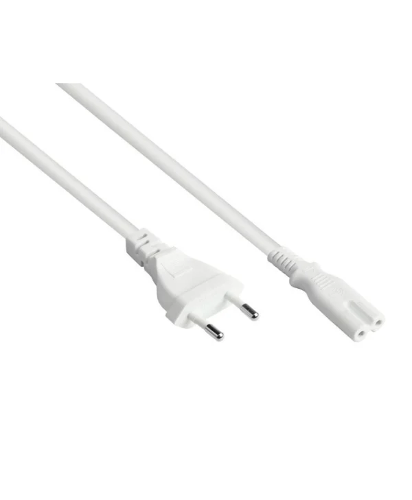 Alcasa Euro - IEC C13 Cable 1.8m Λευκό (P0370-W018) P0370-W018