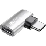 Good Connections Μετατροπέας USB-C male σε USB-C female Ασημί 1τμχ USB-AD400 USB-AD400