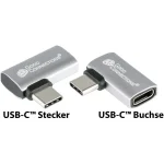 Good Connections Μετατροπέας USB-C male σε USB-C female Ασημί 1τμχ USB-AD400 USB-AD400 - Image 2