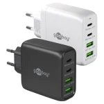 Goobay Φορτιστής Χωρίς Καλώδιο με 2 Θύρες USB-A και 2 Θύρες USB-C 68W Λευκός (64818) 64818 - Image 3