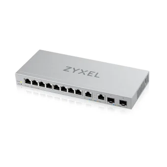 Zyxel XGS1210-12-ZZ0102F v2 Managed L2 Switch με 8 Θύρες Gigabit (1Gbps) Ethernet και 2 SFP Θύρες XGS1210-12-ZZ0102F
