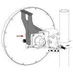 MikroTik Στήριξη Κεραίας Aiming tool για Wireless Wire nRAY NRAYAIM-DH1 NRAYAIM-DH1 - Image 3