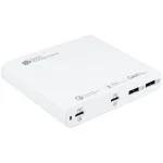 Alcasa Βάση Φόρτισης με 2 Θύρες USB-A και 2 Θύρες USB-C Power Delivery σε Λευκό χρώμα (PCA-D001W) PCA-D001W - Image 3
