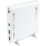 Alcasa Βάση Φόρτισης με 2 Θύρες USB-A και 2 Θύρες USB-C Power Delivery σε Λευκό χρώμα (PCA-D001W) PCA-D001W - Image 4