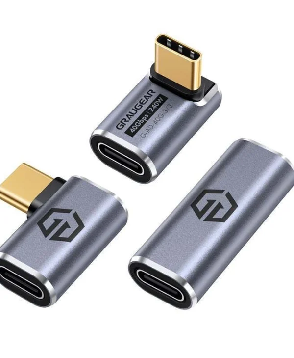 Graugear Μετατροπέας USB-C male σε USB-C female 1τμχ G-AD-40G-3 G-AD-40G-3