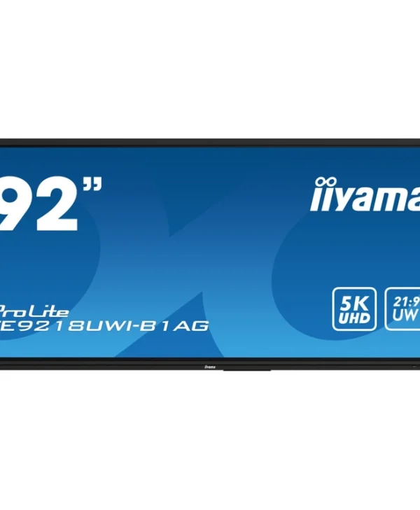 Iiyama TE9218UWI-B1AG Public Display LED 92" με Οθόνη Αφής TE9218UWI-B1AG