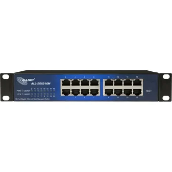 Allnet ALL-SG8316M Managed L2 Switch με 16 Θύρες Gigabit (1Gbps) Ethernet και 2 SFP Θύρες ALL-SG8316M