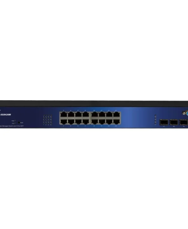 Allnet ALL-SG8420M Managed L2 Switch με 16 Θύρες Gigabit (1Gbps) Ethernet και 4 SFP Θύρες ALL-SG8420M
