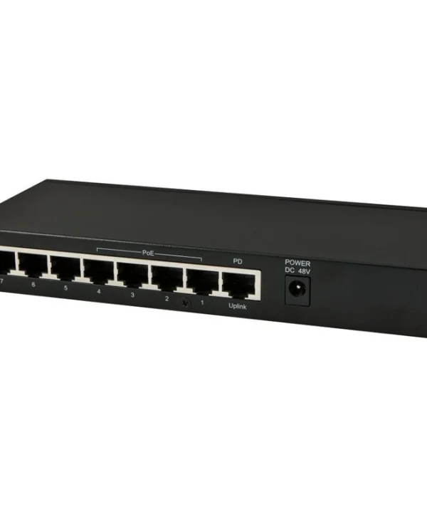 Allnet ALL-SG8208PD Unmanaged L2 PoE+ Switch με 8 Θύρες Gigabit (1Gbps) Ethernet ALL-SG8208PD