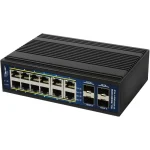 Allnet ALL-SGI8016PM Managed L3 PoE+ Switch με 12 Θύρες Gigabit (1Gbps) Ethernet και 4 SFP Θύρες ALL-SGI8016PM