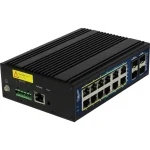 Allnet ALL-SGI8016PM Managed L3 PoE+ Switch με 12 Θύρες Gigabit (1Gbps) Ethernet και 4 SFP Θύρες ALL-SGI8016PM - Image 3