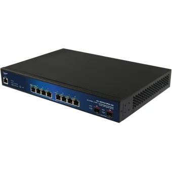 Allnet ALL-SGC5410PM-10G Managed L2 PoE+ Switch με 8 Θύρες Gigabit (1Gbps) Ethernet και 2 SFP Θύρες ALL-SGC5410PM-10G
