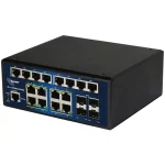 Allnet ALL-SGI8120PM Managed L2 PoE+ Switch με 8 Θύρες Gigabit (1Gbps) Ethernet και 4 SFP Θύρες ALL-SGI8120PM