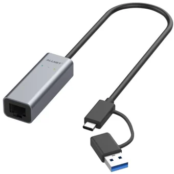 Allnet ALL-NC-2.5G-USBC_A USB-C Αντάπτορας Δικτύου για Ενσύρματη σύνδεση Ethernet ALL-NC-2.5G-USBC_A