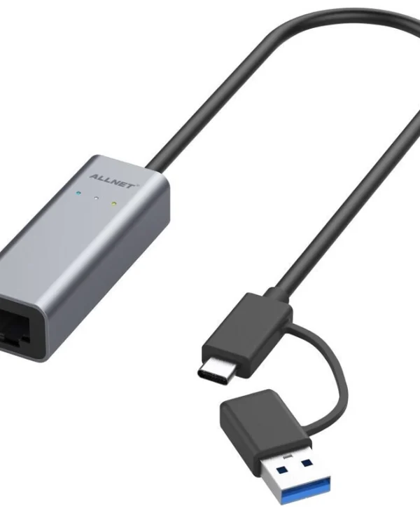 Allnet ALL-NC-2.5G-USBC_A USB-C Αντάπτορας Δικτύου για Ενσύρματη σύνδεση Ethernet ALL-NC-2.5G-USBC_A
