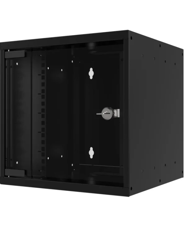 EFB Επιτοίχια Καμπίνα Rack 6U Μαύρο WGB-1006TS.30 WGB-1006TS.30