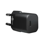 Goobay Φορτιστής με Θύρα USB-C και Καλώδιο USB-C - Lightning 30W Power Delivery Μαύρος (64574) 64574