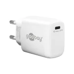 Goobay Φορτιστής Χωρίς Καλώδιο GaN με Θύρα USB-C 25W Power Delivery Λευκός (65368) 65368
