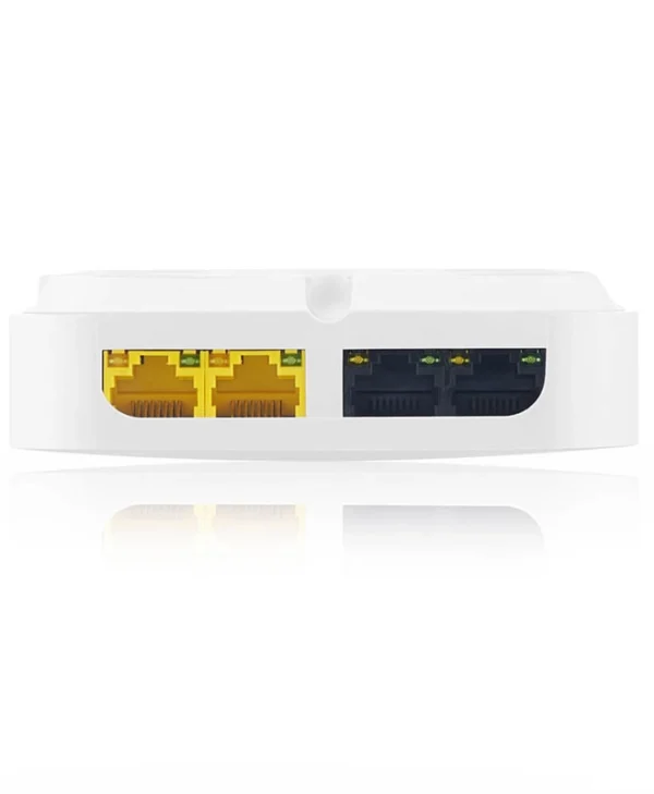 Zyxel WAX300H-EU0101F WiFi Mesh Network Access Point Wi‑Fi 6 Dual Band (2.4 & 5GHz) Λευκό WAX300H-EU0101F