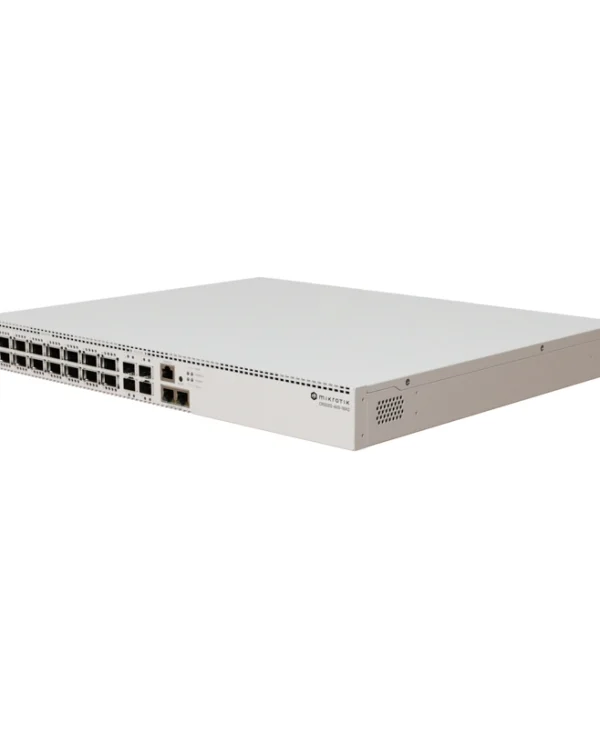 MikroTik CRS520-4XS-16XQ-RM v7 Managed L2 Switch με 2 Θύρες Ethernet και 20 SFP Θύρες CRS520-4XS-16XQ-RM