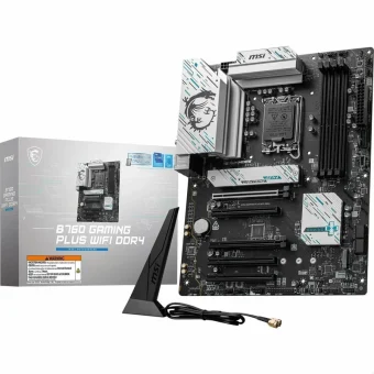 MSI B760 Gaming Plus Wifi DDR4 Motherboard ATX με Intel 1700 Socket 7D98-043R 7D98-043R