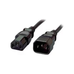 Equip IEC C13 - IEC C14 Cable 1.8m Μαύρο 112100 112100