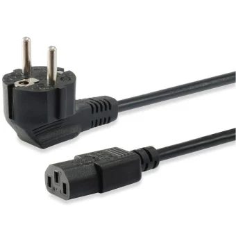 Equip Schuko - IEC C13 Cable 3m Μαύρο 112121 112121
