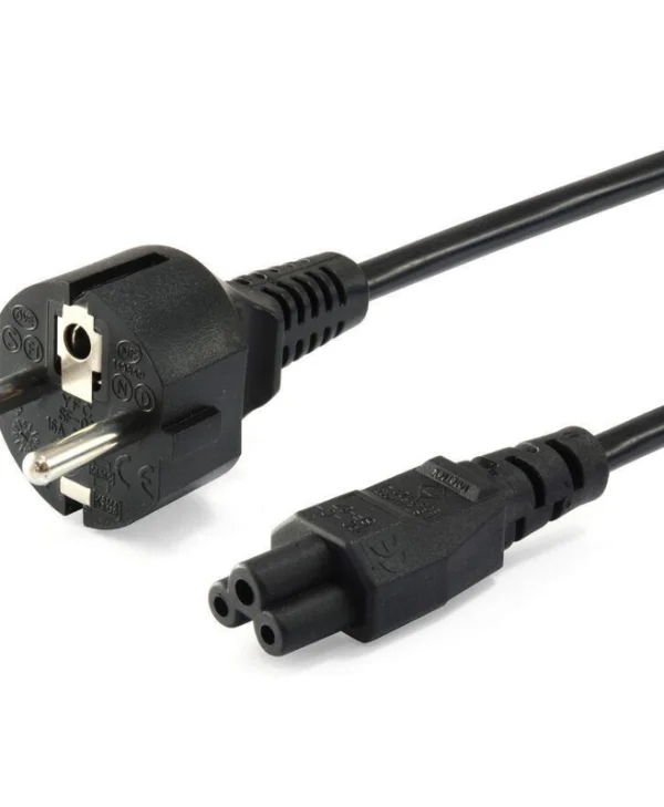 Equip Schuko - IEC C5 Cable 3m Μαύρο 112151 112151